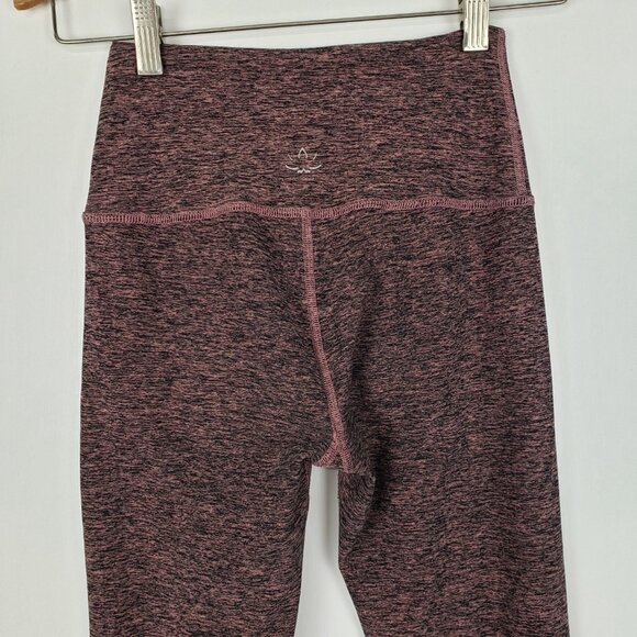 Beyond Yoga Spacedye Caught in the Midi High Waisted Leggings Black Pink Small - Picture 5 of 8